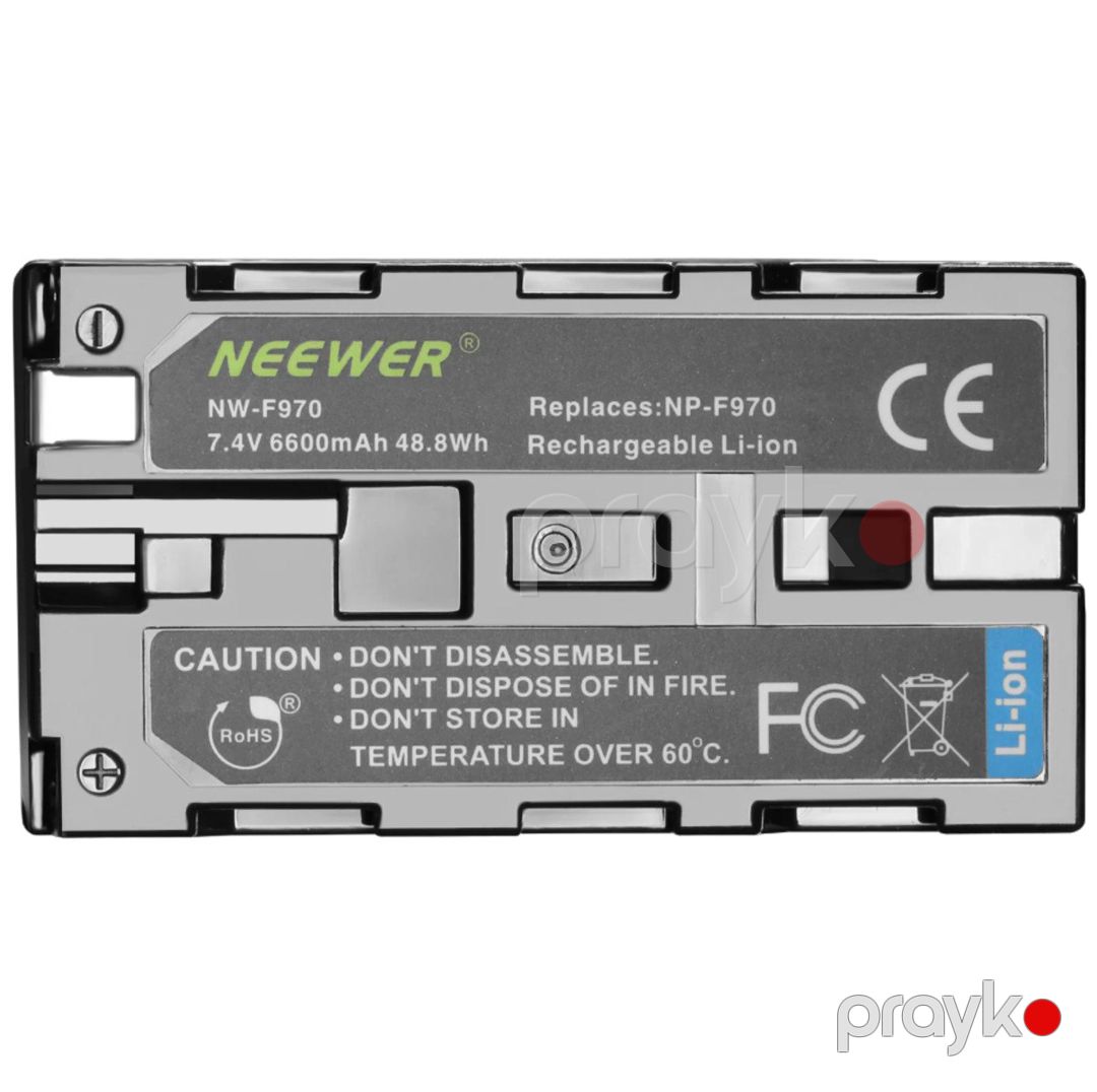 Neewer NP-F970 6600Mah batareyası — Foto və video texnikası, Bakı (5)