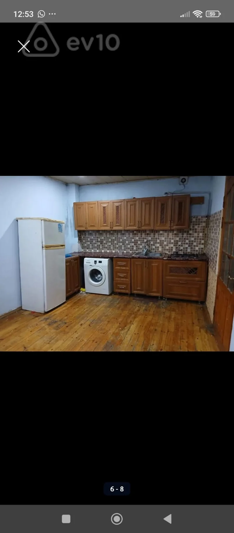2 otaqlı həyət evi, 56 m², Mehdiabad — kirayə — Ev, villa, Bakı (5)