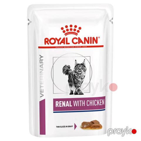 Quru yem Royal Canin Renal yetkin pişiklər üçün, toyuq ilə, 85 q — Bakı