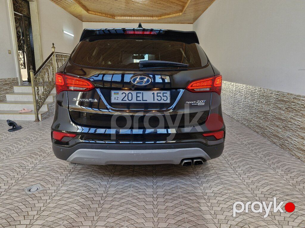 Hyundai Santa Fe, 2.0 L, 2018 il, 178 533 km — Avtomobillər, Gəncə (2)