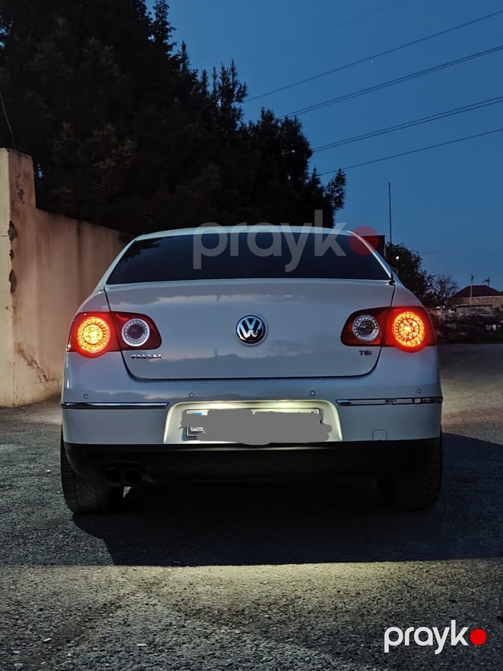 Volkswagen Passat TSI sedan - Kuzov: ağ rəng, sedan - Mühərrik: TSI — Avtomobillər, Bərdə (6)
