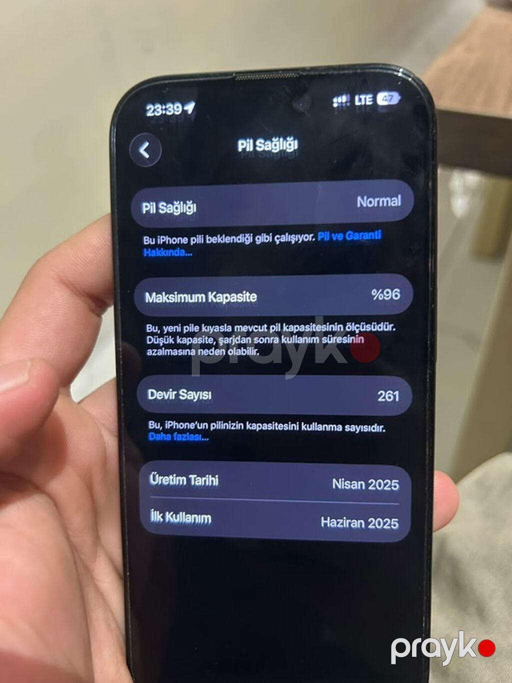 IPhone 16 Pro, 256 GB, Qara, Face ID — Apple iPhone, Bakı (3)