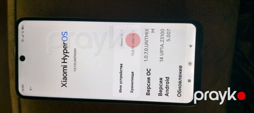 Redmi 13. 256gb arxa korpus zədələnib registrastasızdır zəng zəng — Xiaomi, Şəmkir (4)