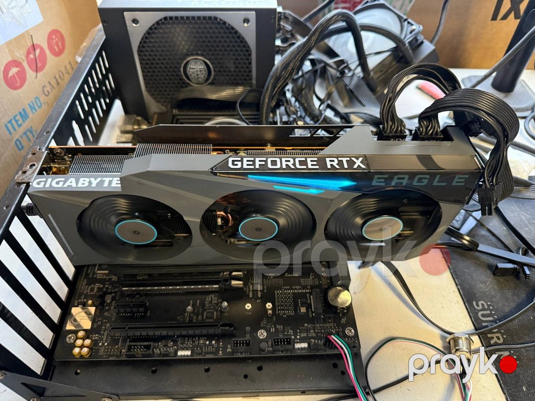 Video kart Gigabyte RTX 3080 Eagle OC 10GB — Kompüterlər və noutbuklar, Bakı (6)