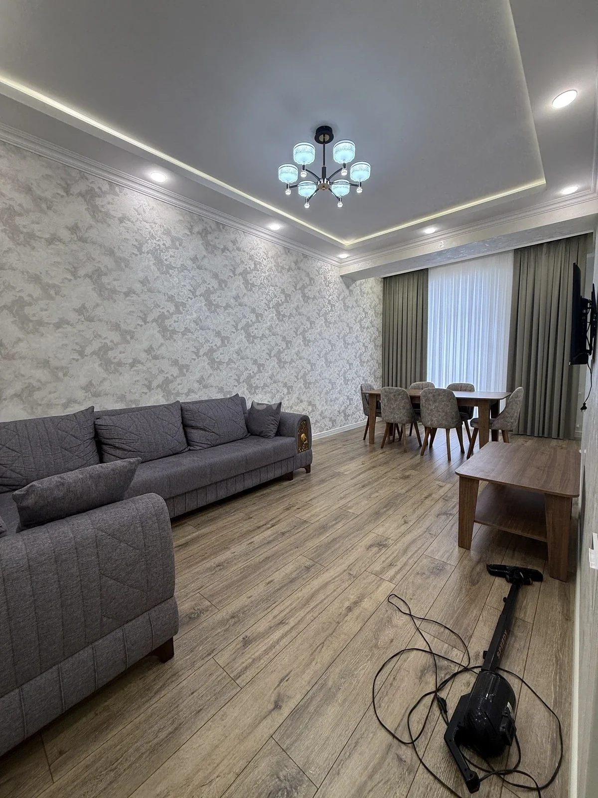 Kirayə 2 otaqlı mənzil Yeni Günəşli qəsəbəsində — Mənzil, Bakı (2)