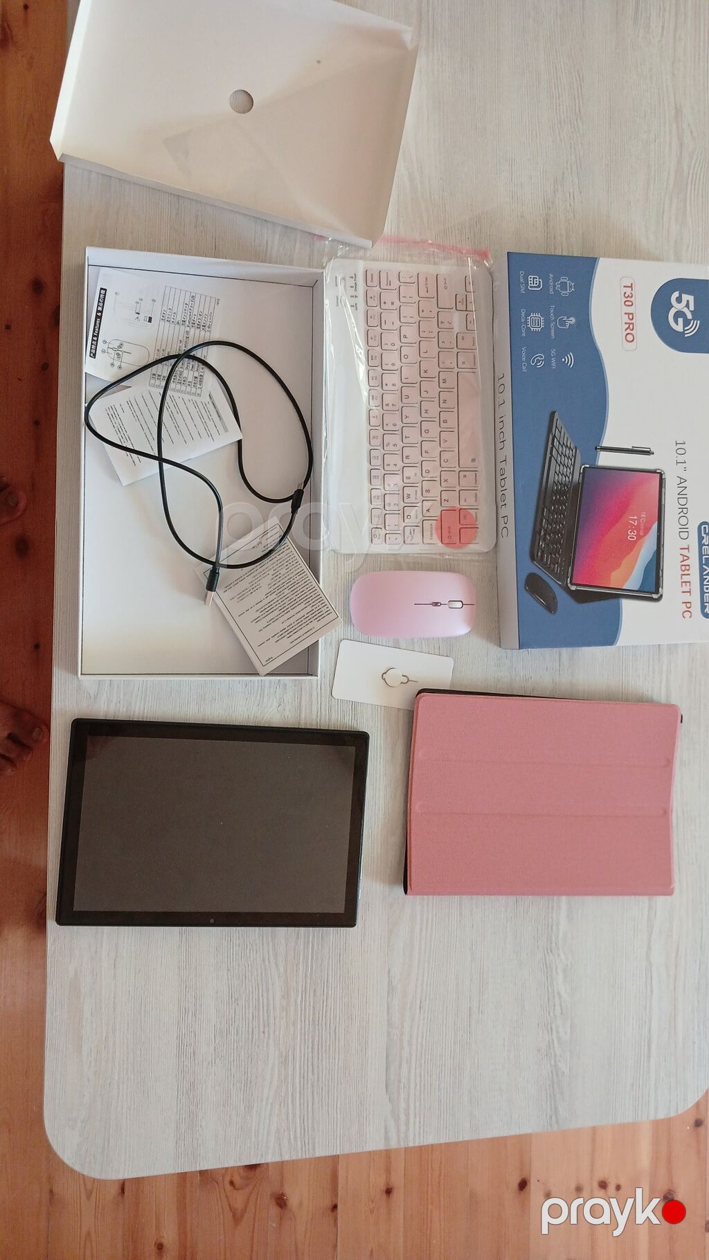 10.1 düymlük Android planşet PC – Crelander T30 PRO. Komplektdə — Digər planşetlər, Pirəkəşkül (2)