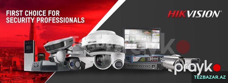 Hikvision Videomüşahidə sistemi — Ağıllı ev və təhlükəsizlik, Bakı (2)