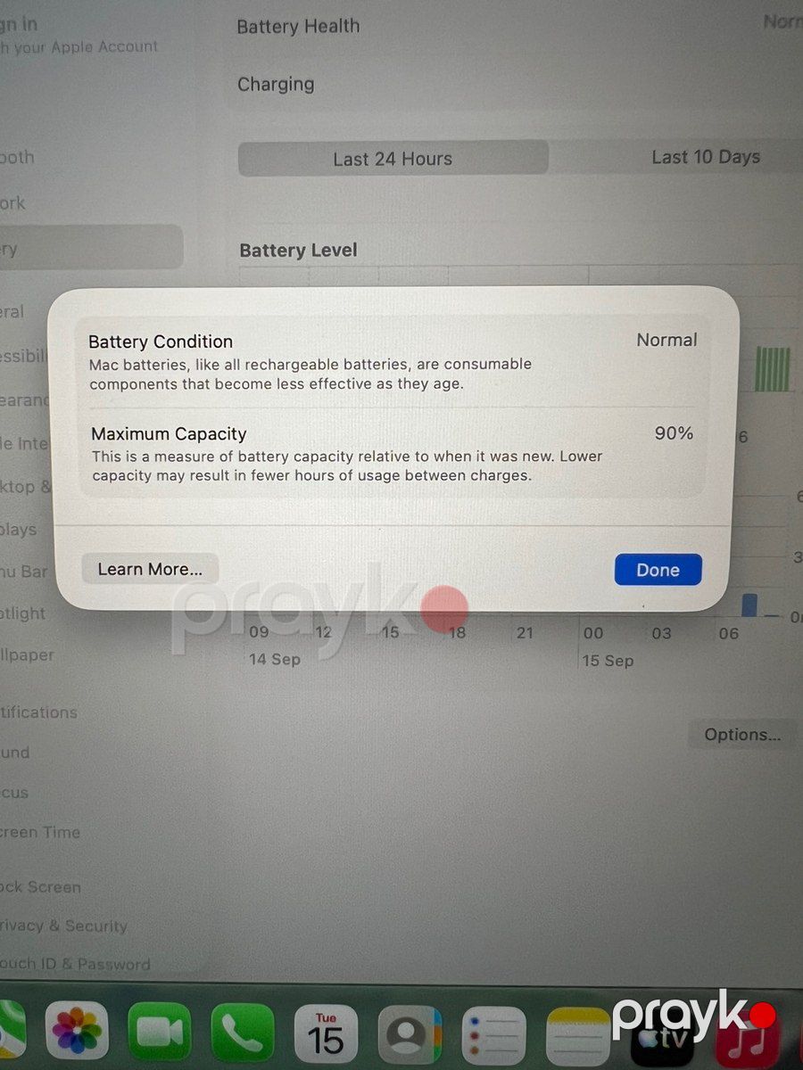 Apple MacBook Air 13” M3 (2024) — 8GB / 256GB — Noutbuklar, Bakı (3)