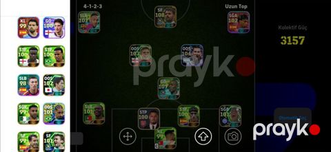 EFootball Mobile hesabı – yüksək reytinqli heyət və taktika paketi — Sumqayıt