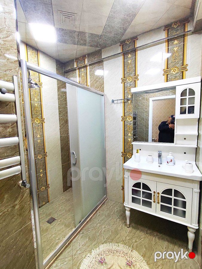 3 otaqlı mənzil, 97.3 m², Həzi Aslanov metrosu "Cingizxan Kərimov" küç., Bakı — Mənzil (9)