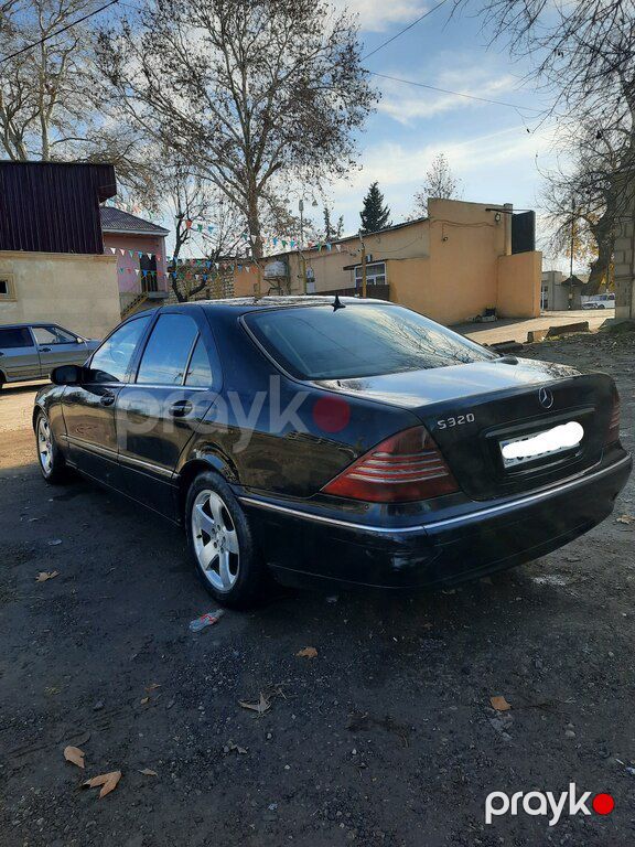 Mercedes S 320, 3.2 L, 2002 il, 320 000 km — Avtomobillər, Ağstafa (6)