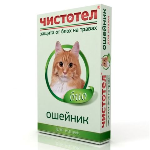 Bio boyunluq "Чистотел" C505, pişiklər üçün, birələrə qarşı — Bakı