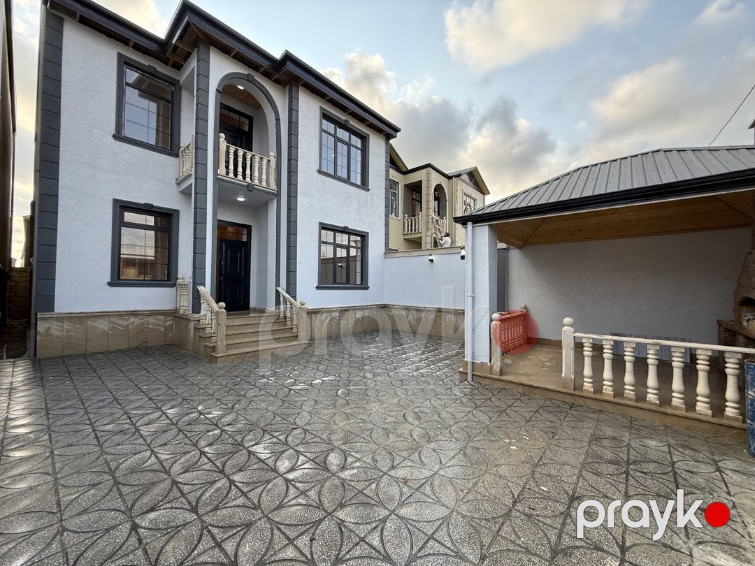 Satılır 6 otaqlı həyət evi/bağ evi 200 m² — Ev, villa, Bakı (5)