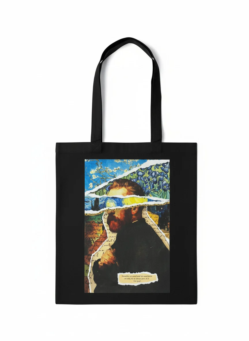 Çiyin çantası Eco Bag Collage 35x40sm — Bakı