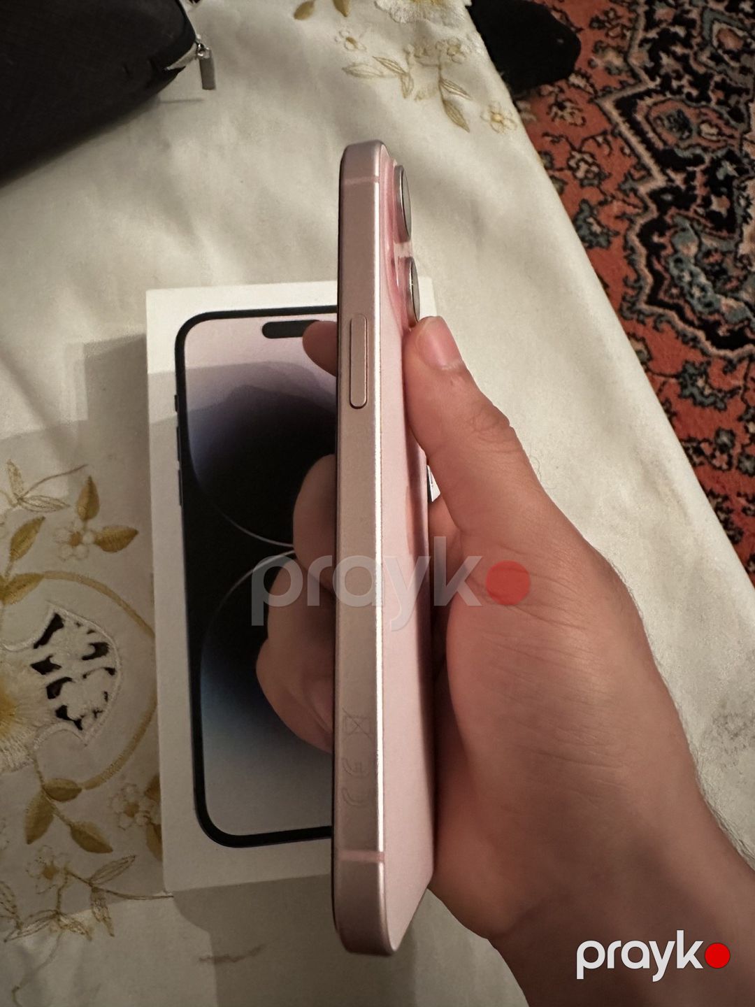 Apple iPhone 15 Pink 128GB/6GB — Smartfonlar, Bakı (4)
