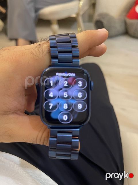 Apple Watch Series 7 Aluminum Blue 45mm — Bakı