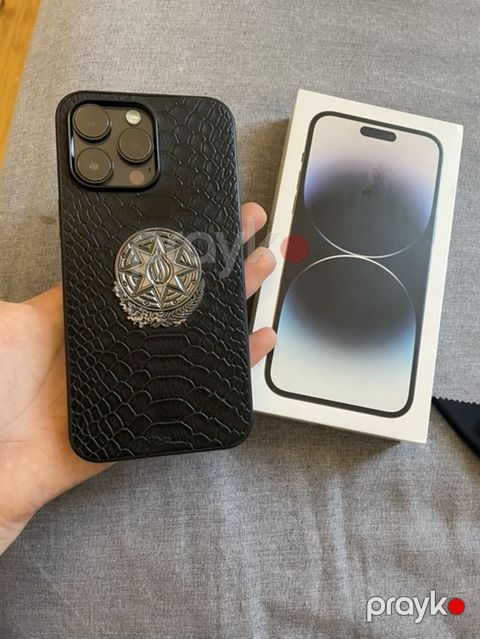 IPhone 14 Pro Max, 256 GB, Qara, Face ID — Bakı