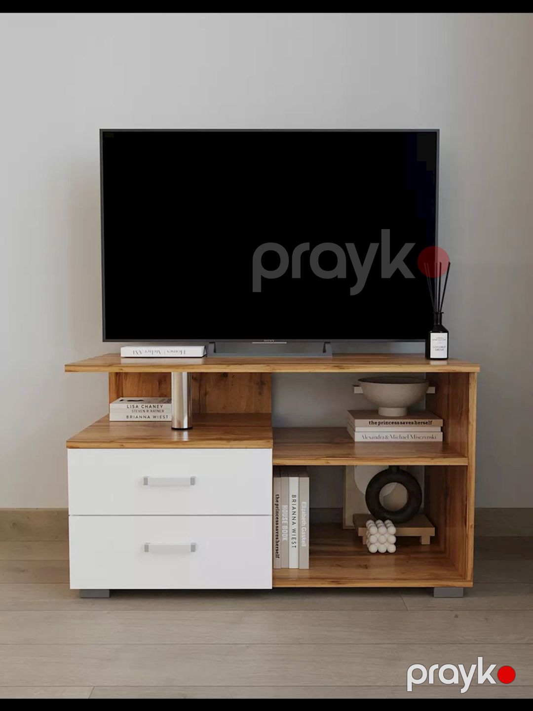 TV üçün tumba 3563_LETNEWBoxLegWhZol, Ldsp, rəngbərəng, 50x43x90 sm — Mallar, Bakı (3)