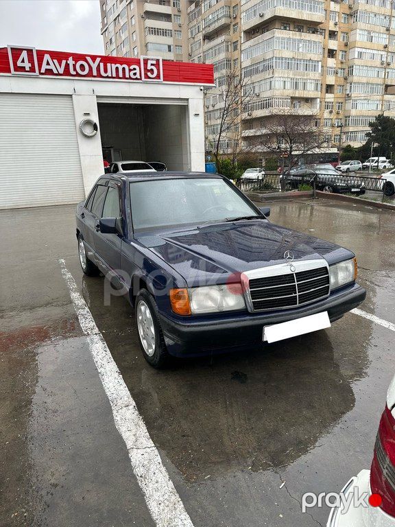 Mercedes 190, 1.8 L, 1992 il, 516 712 km — Avtomobillər, Bakı (3)