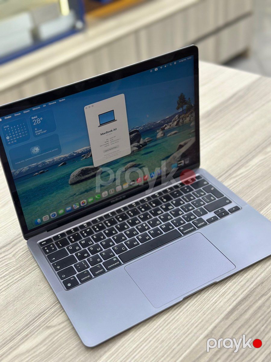 Apple MacBook Air M1 13inch 8GB/256GB — Noutbuklar, Bakı (3)