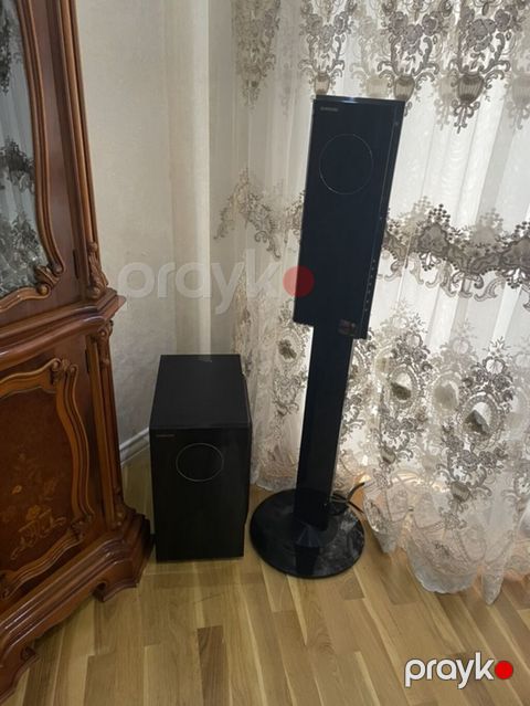 Samsung ev kinoteatrı üçün akustik sistem (subwoofer + arxa/ön sütun — Bakı