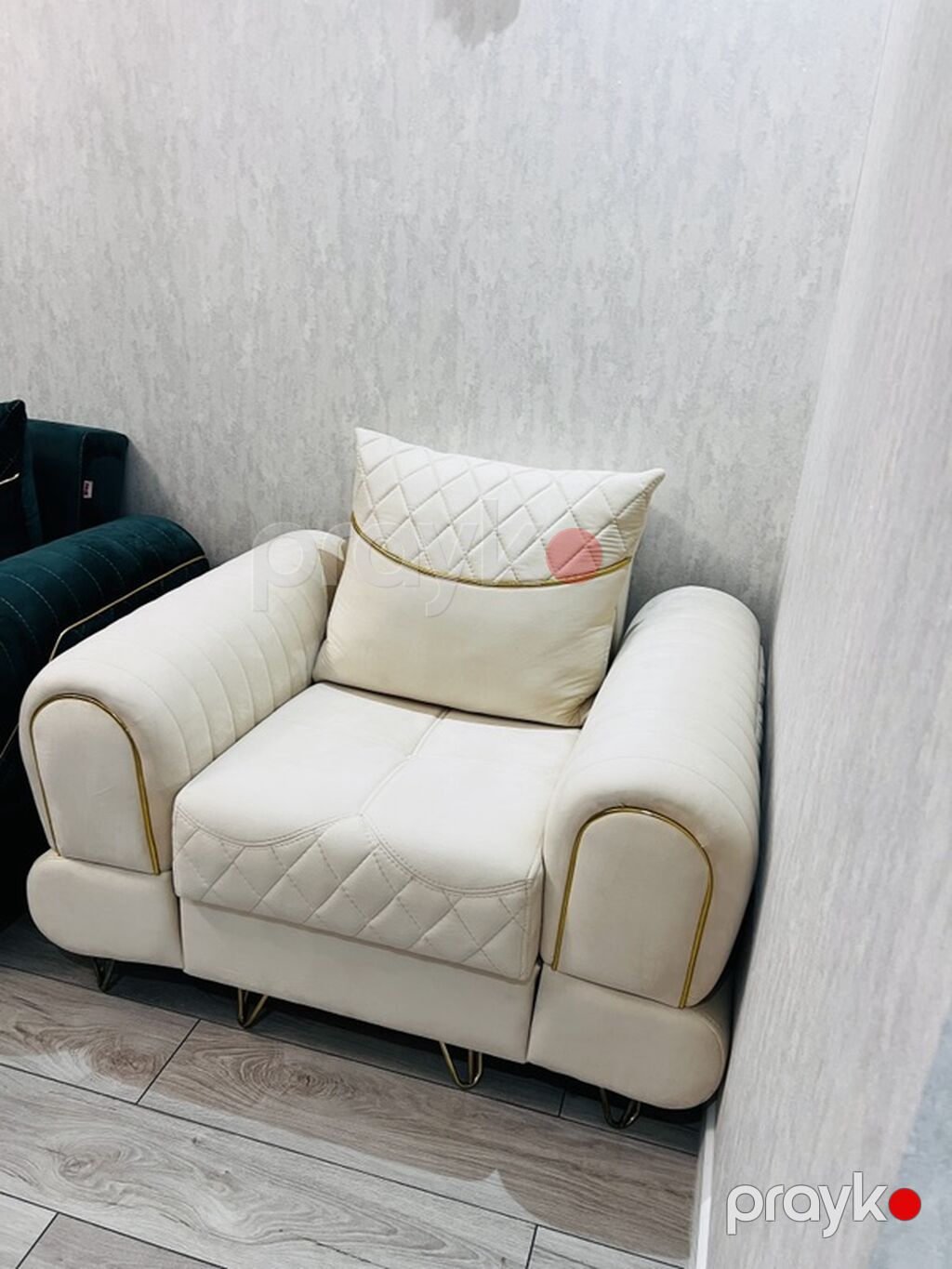 Mebel dəsti – 3 nəfərlik divan + 2 ədəd kreslo Her biri bazali ve — Yumşaq mobilya dəstləri, Xırdalan (3)