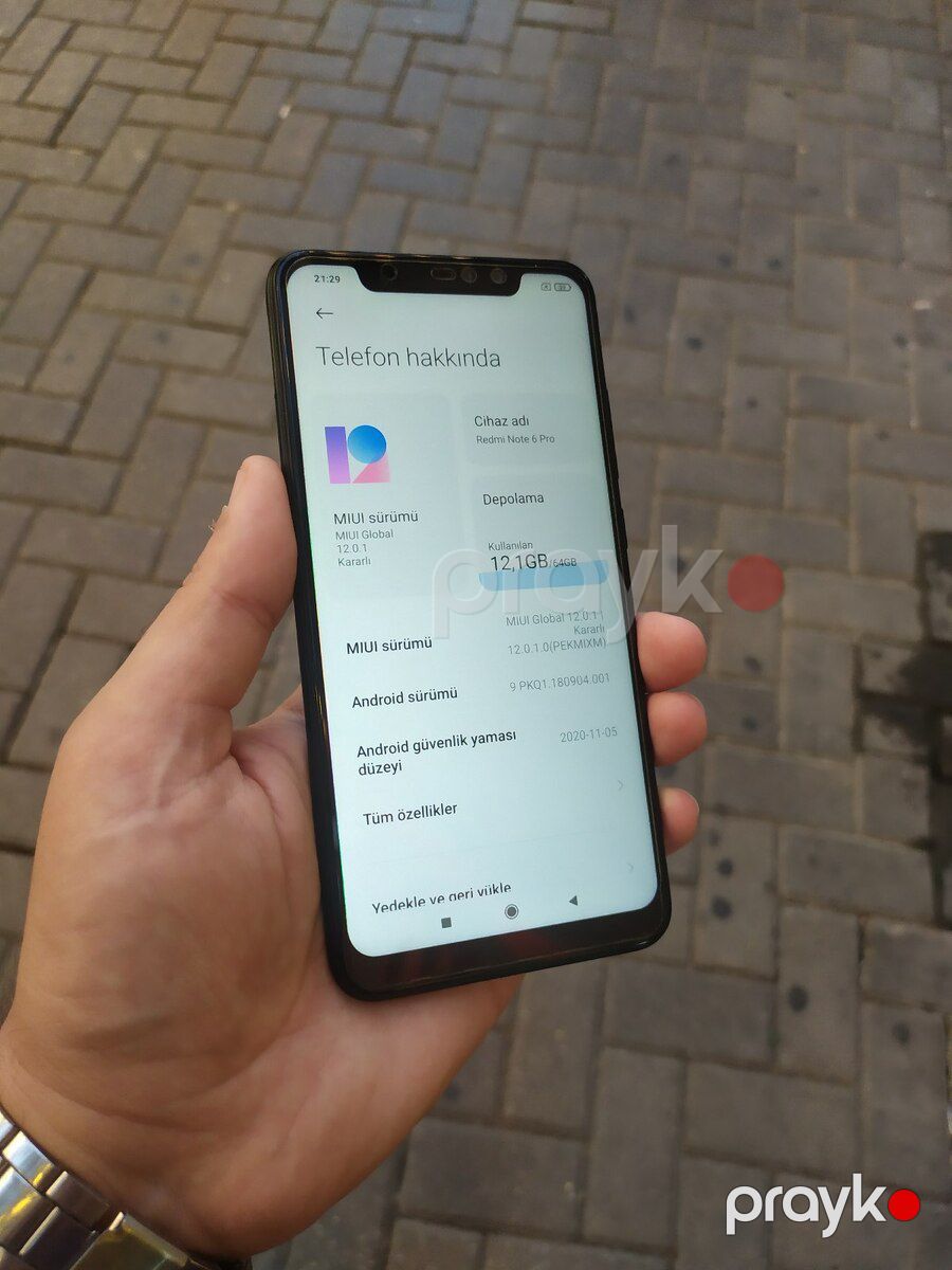 Xiaomi Redmi Note 6 Pro Black 64GB/4GB — Smartfonlar, Bakı (2)