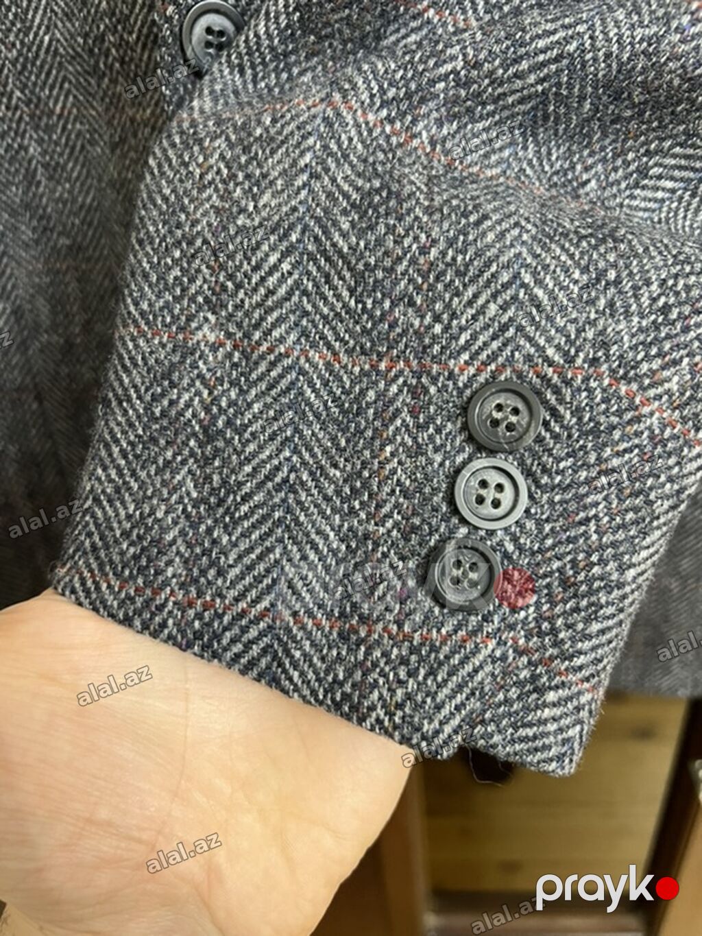 Kişi tweed blazer/caket - Material: qalın toxumalı tweed — Şəxsi əşyalar, Bakı (3)