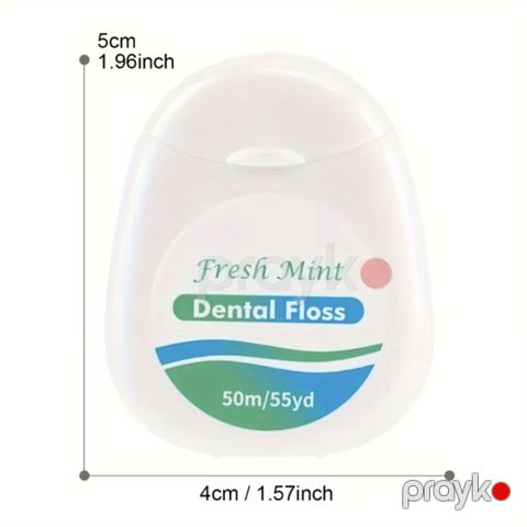 Fresh Mint Dental Floss – nanə ətirli diş sapı - Uzunluq: 50 m / 55 — Digah