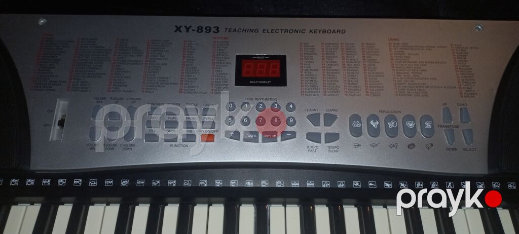 XY-893 Teaching Electronic Keyboard piano deməy olarki sıfırdı bütün — Pianino və digər klaviş alətləri, Bakı (3)