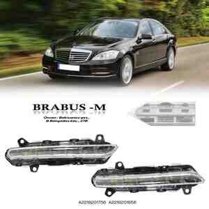 Mercedes S-class w221 duman işıqları — Bakı