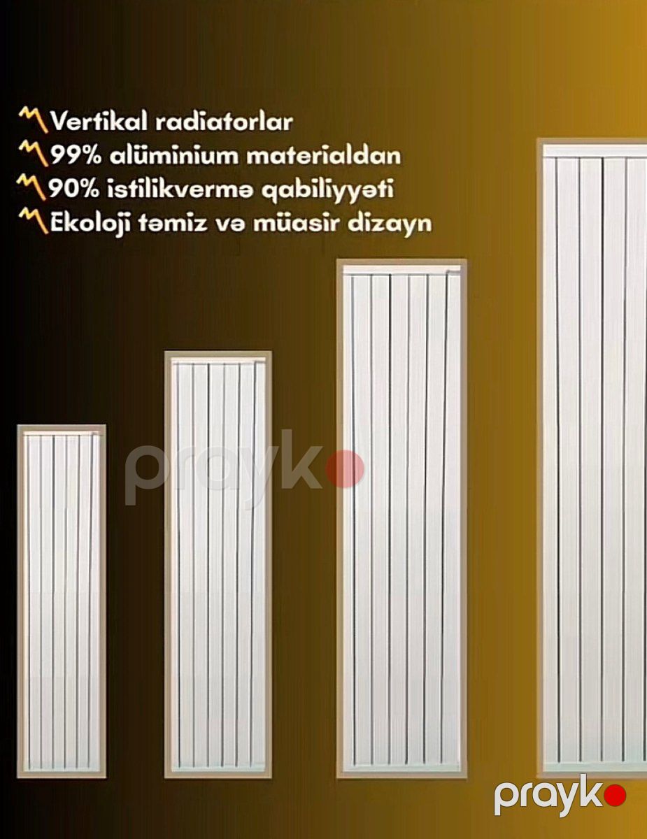 Vertikal radiatorlar — Təmir və inşaat, Bakı (9)