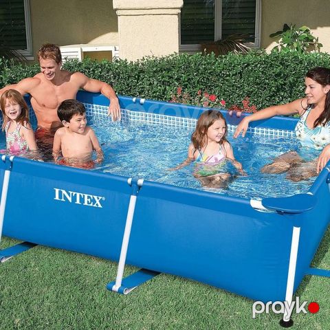 Karkaslı hovuz Intex Easy Set 28270, 220x150x60 sm, 1662 l — Bakı