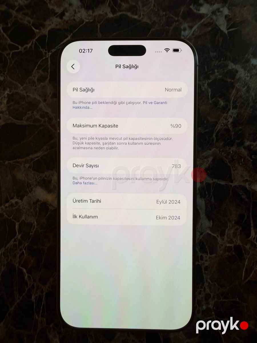 Apple iPhone 16 Pro Max Desert Titanium 256GB/8GB — Smartfonlar, Bakı (2)
