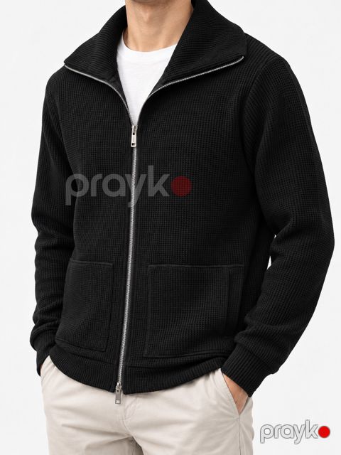 Kişi kardiqanı No brand, Trikotaj, Qara, Pambıq/Trikotaj, XL — Bakı