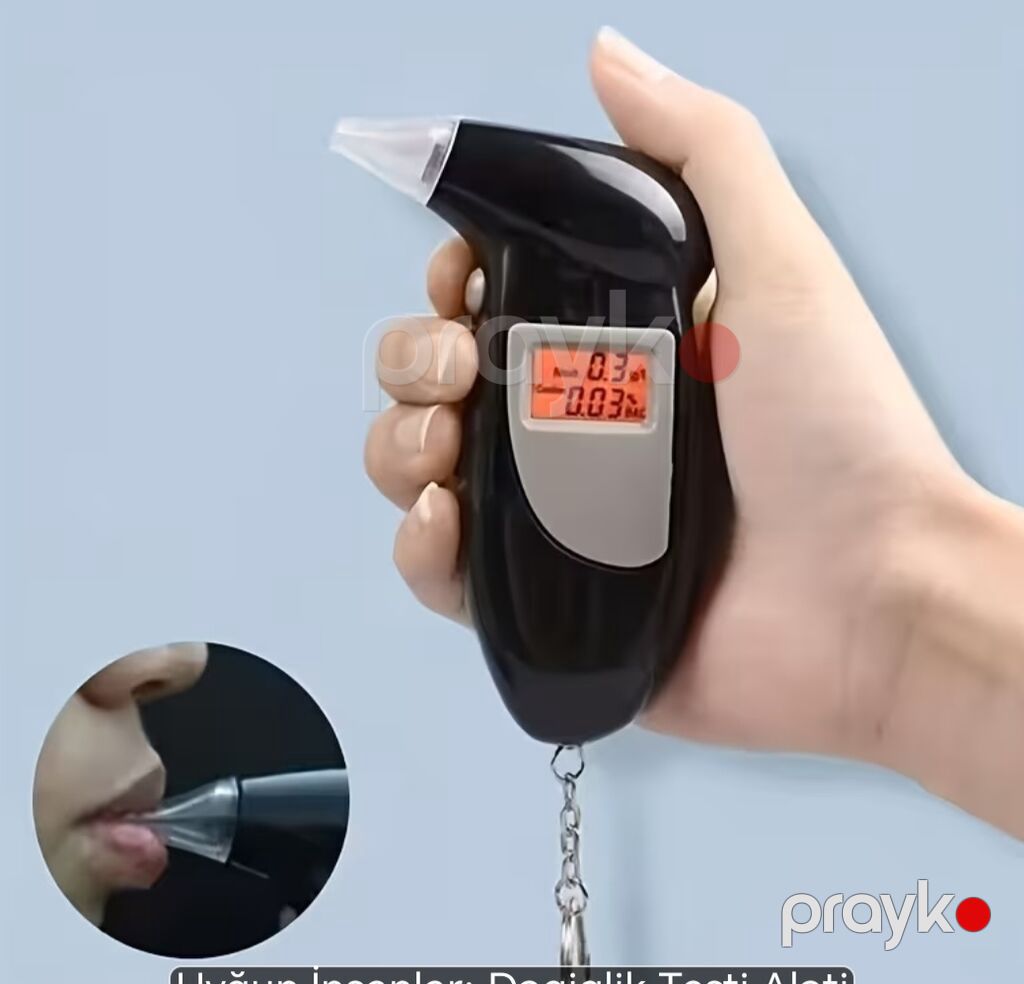 Portativ Alkoqol Testeri (Breathalyzer) - Rəqəmsal LCD ekran — Digər, Bakı (2)