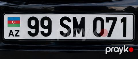 Avtomobil qeydiyyat nişanı - 99-SM-071 — Bakı