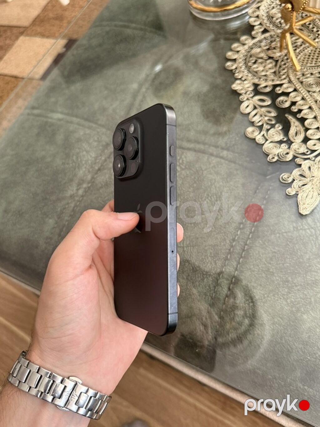 IPhone 15 Pro, Black Titanium, Face ID — Apple iPhone, Bakı (3)