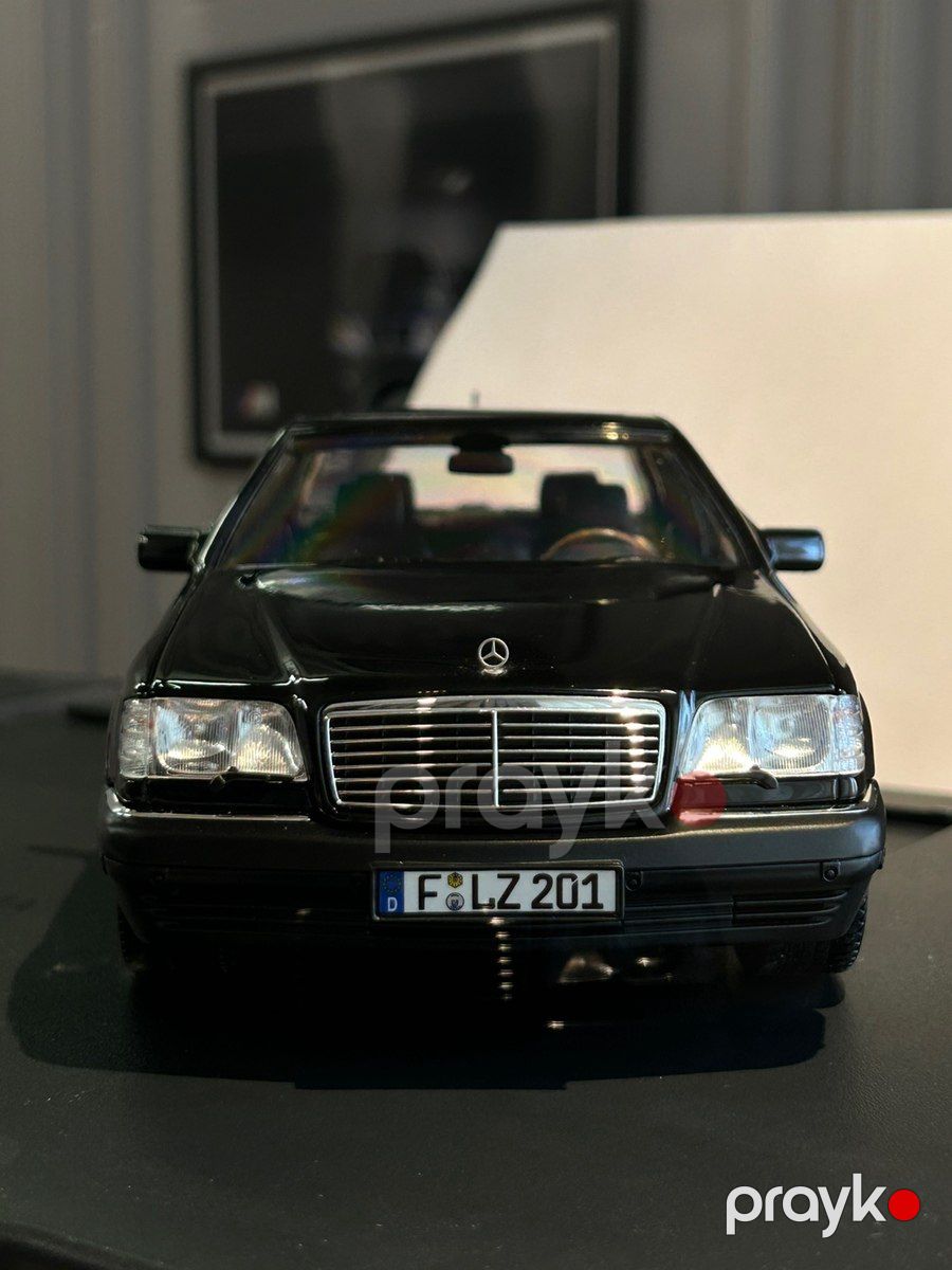 1:18 Norev Mercedes-Benz S600 (W140) modeli — Kolleksiyalar, Bakı (6)