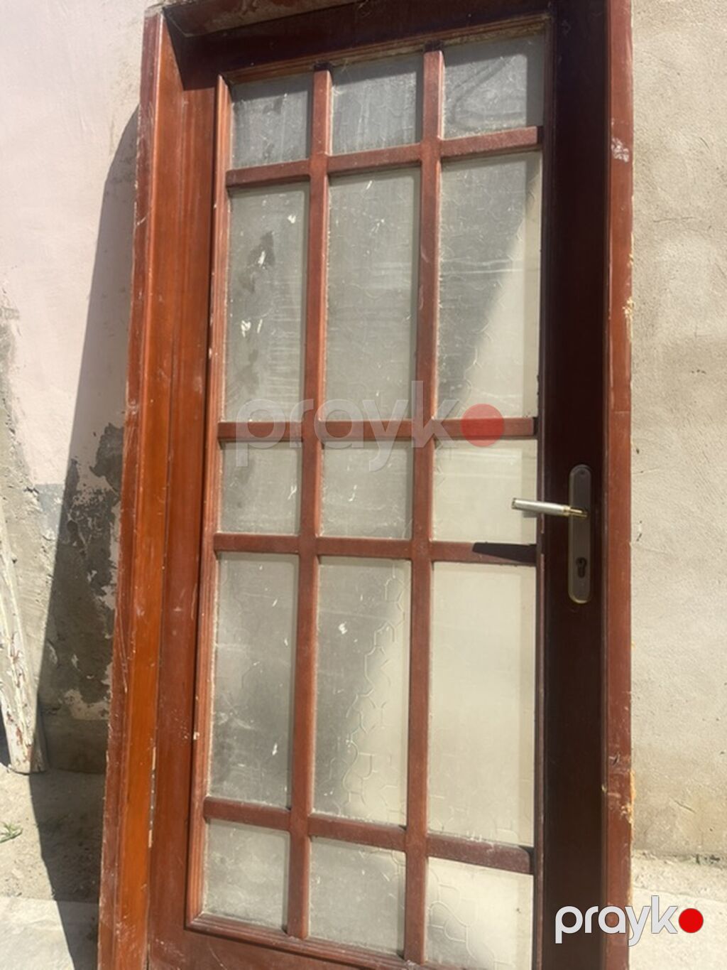 İşlənmiş Otaq qapısı Çərçivə ilə, Ünvandan götürmə — Pəncərələr, qapılar, balkonlar, Digah (3)