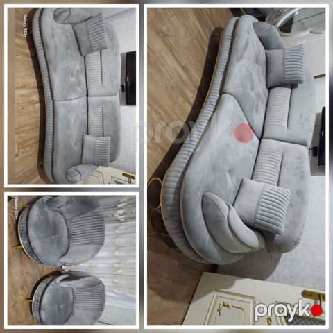 İşlənmiş, Divan, 2 kreslo, Bazasız, Açılmayan — Bakı