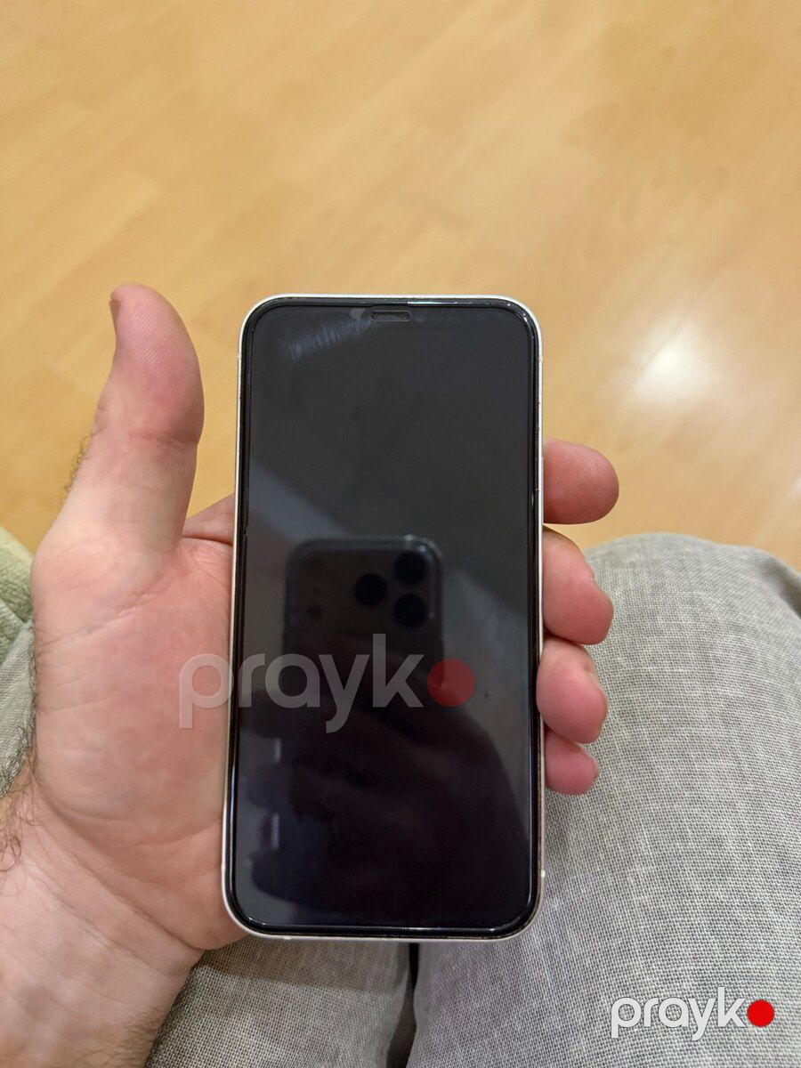 Apple iPhone 12 White 64GB/4GB — Smartfonlar, Bakı (2)