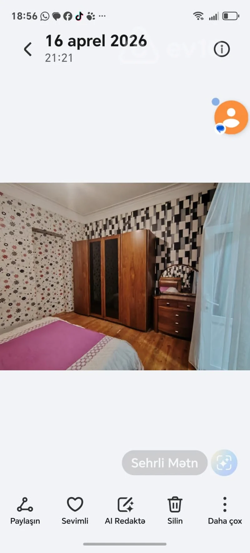 2 otaqlı həyət evi, 41 m², Sulutəpə — kirayə — Ev, villa, Bakı (2)