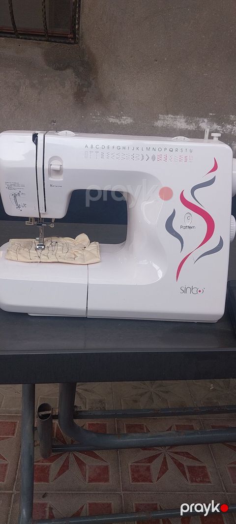 Sinbo SSW-813 çoxfunksiyalı ev tikiş maşını demək olar ki işlənməyib — Bakı