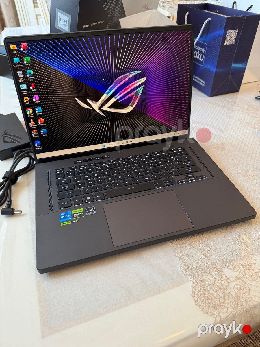 Asus ROG Zephyrus G16 GU603W-G16.I74060 — Noutbuklar, Bakı (10)