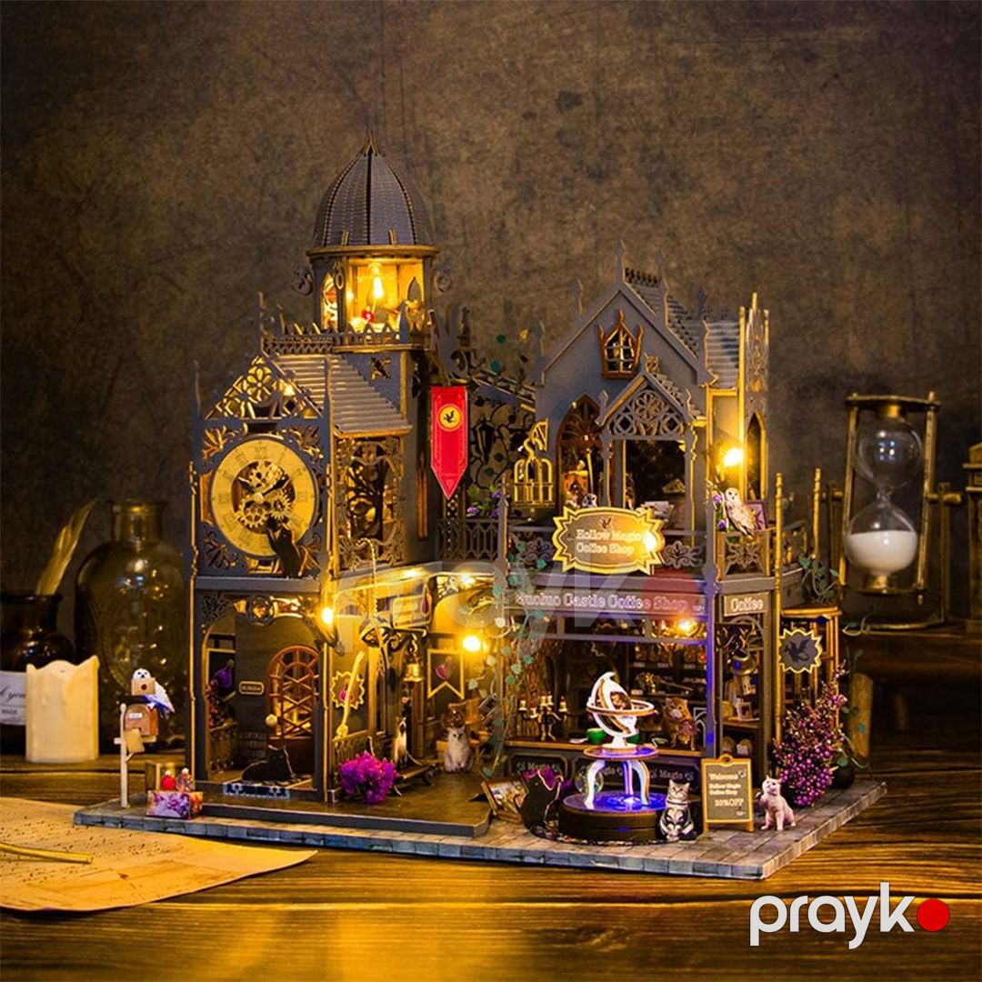 Miniatür Ev Huoluo Castle — Mallar, Bakı (3)