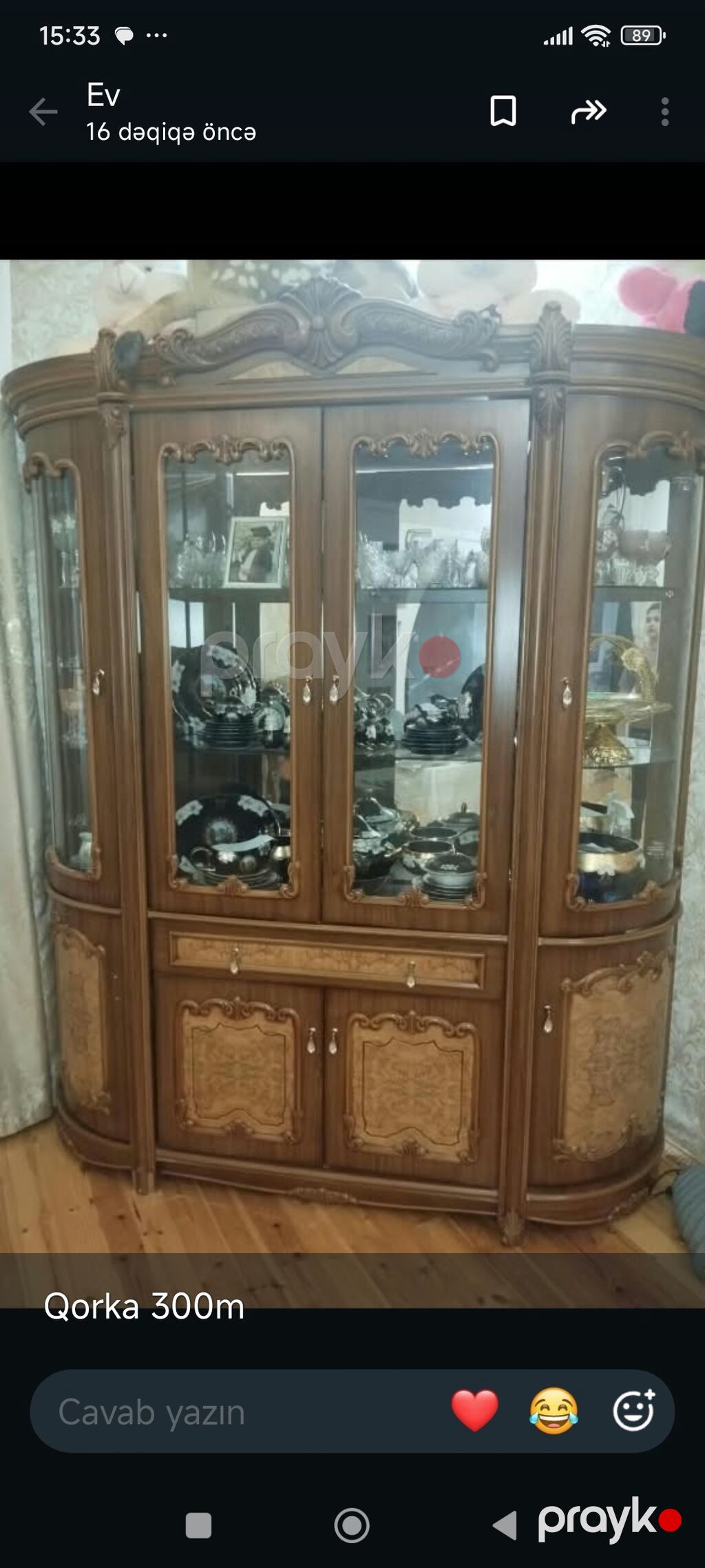 Satılır: ev mebelləri və uşaq çarpayısı - Künc divan – 300 m. Yumşaq — Yumşaq mobilya dəstləri, Ağdam (8)