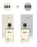 Bargello ətir dəsti (Qadınlar üçün 384 + Kişilər üçün 509), 2x50 ml — Товары