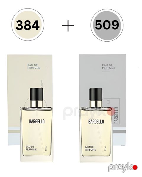 Bargello ətir dəsti (Qadınlar üçün 384 + Kişilər üçün 509), 2x50 ml — Bakı