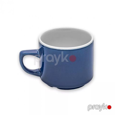 Fincan Pattern New Horizons Blue Maple 196 ml, keramika, göy, 65x75 mm - HORBCOL1 — Bakı